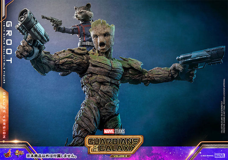 Movie Masterpiece "Guardians of the Galaxy: VOLUME 3" 1/6 Scale Figure Groot (Deluxe Ver.)