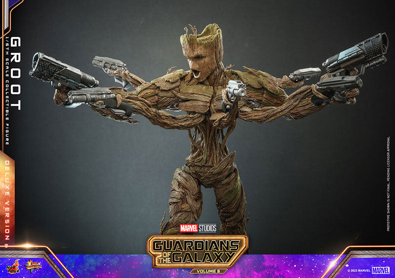 Movie Masterpiece "Guardians of the Galaxy: VOLUME 3" 1/6 Scale Figure Groot (Deluxe Ver.)