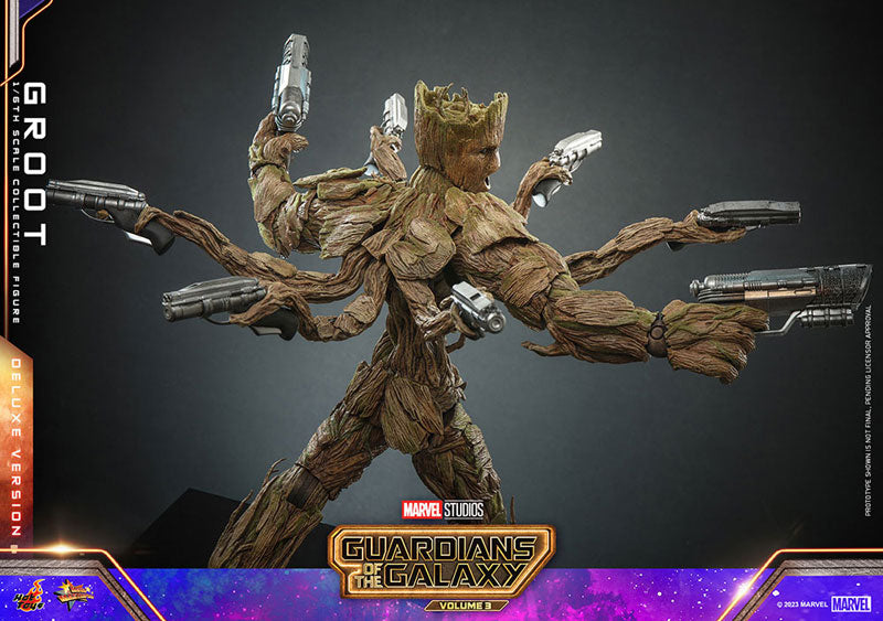 Movie Masterpiece "Guardians of the Galaxy: VOLUME 3" 1/6 Scale Figure Groot (Deluxe Ver.)