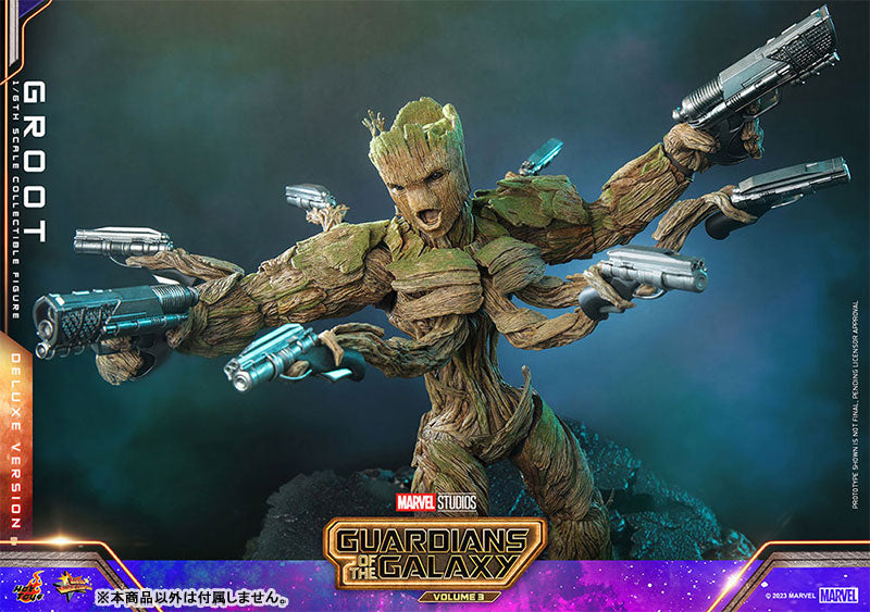 Movie Masterpiece "Guardians of the Galaxy: VOLUME 3" 1/6 Scale Figure Groot (Deluxe Ver.)