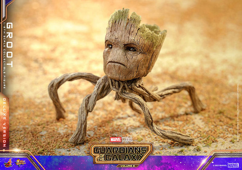 Movie Masterpiece "Guardians of the Galaxy: VOLUME 3" 1/6 Scale Figure Groot (Deluxe Ver.)