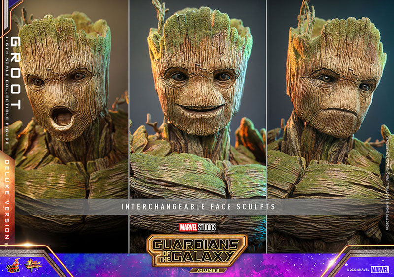 Movie Masterpiece "Guardians of the Galaxy: VOLUME 3" 1/6 Scale Figure Groot (Deluxe Ver.)