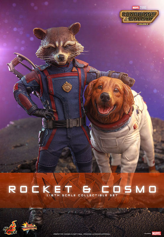 Movie Masterpiece Guardians of the Galaxy Rocket & Cosmo