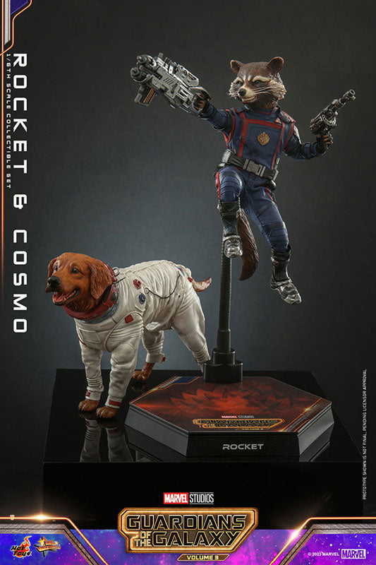 Movie Masterpiece Guardians of the Galaxy Rocket & Cosmo