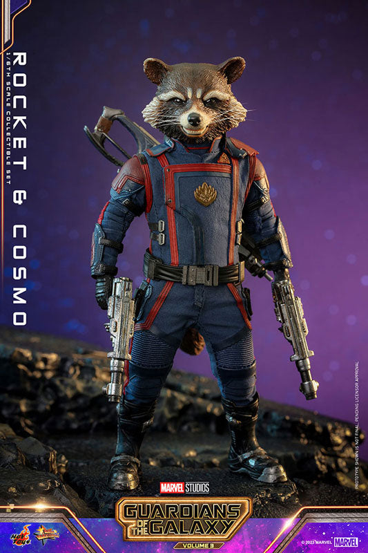 Movie Masterpiece Guardians of the Galaxy Rocket & Cosmo