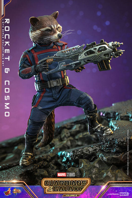 Movie Masterpiece Guardians of the Galaxy Rocket & Cosmo