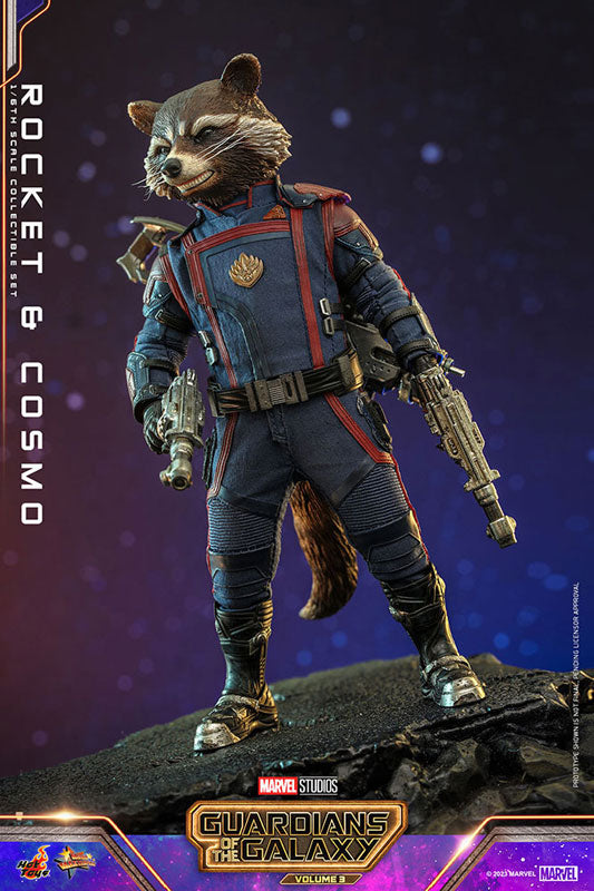 Movie Masterpiece Guardians of the Galaxy Rocket & Cosmo