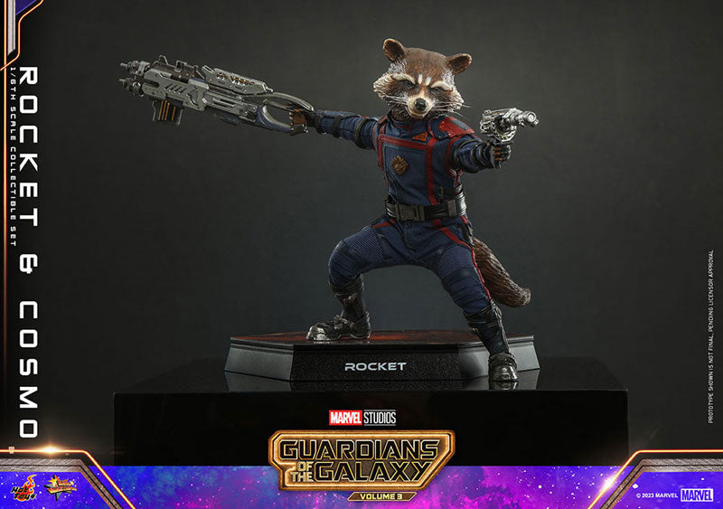 Movie Masterpiece Guardians of the Galaxy Rocket & Cosmo