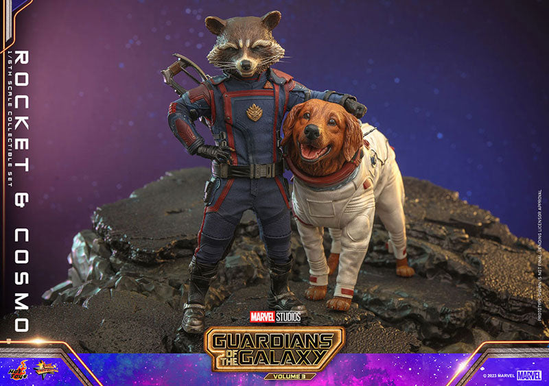 Movie Masterpiece Guardians of the Galaxy Rocket & Cosmo