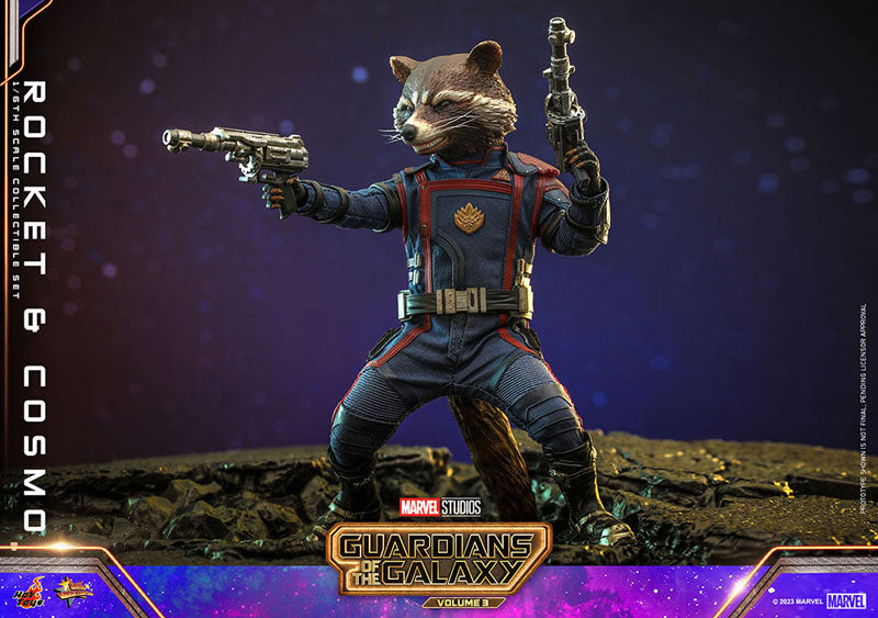 Movie Masterpiece Guardians of the Galaxy Rocket & Cosmo