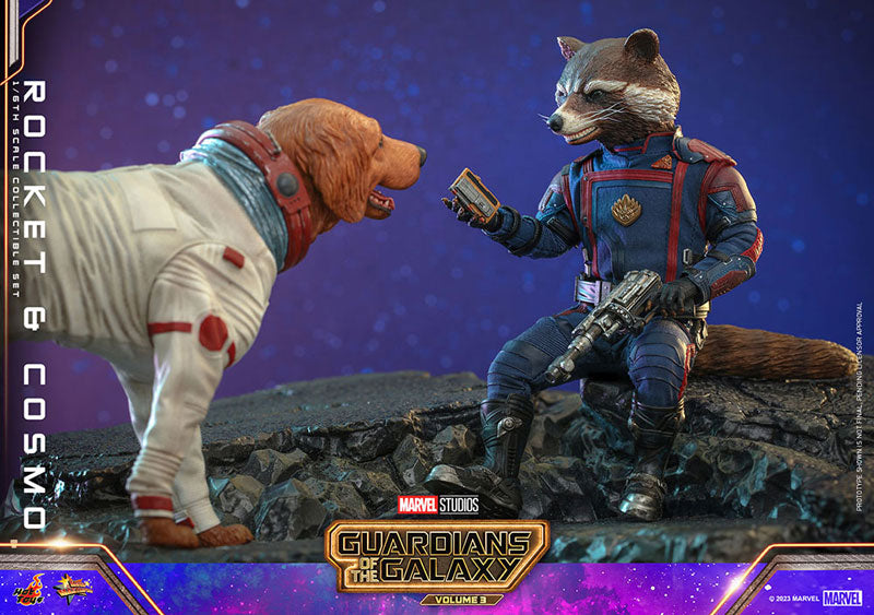 Movie Masterpiece Guardians of the Galaxy Rocket & Cosmo