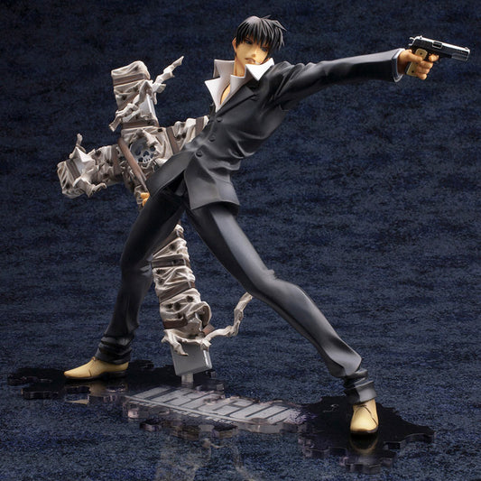 ARTFX J - Trigun the Movie: Badlands Rumble: Nicholas D. Wolfwood 1/8 Complete Figure, Action & Toy Figures, animota