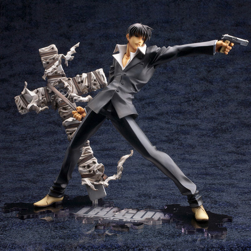 ARTFX J - Trigun the Movie: Badlands Rumble: Nicholas D. Wolfwood 1/8 Complete Figure, Action & Toy Figures, animota
