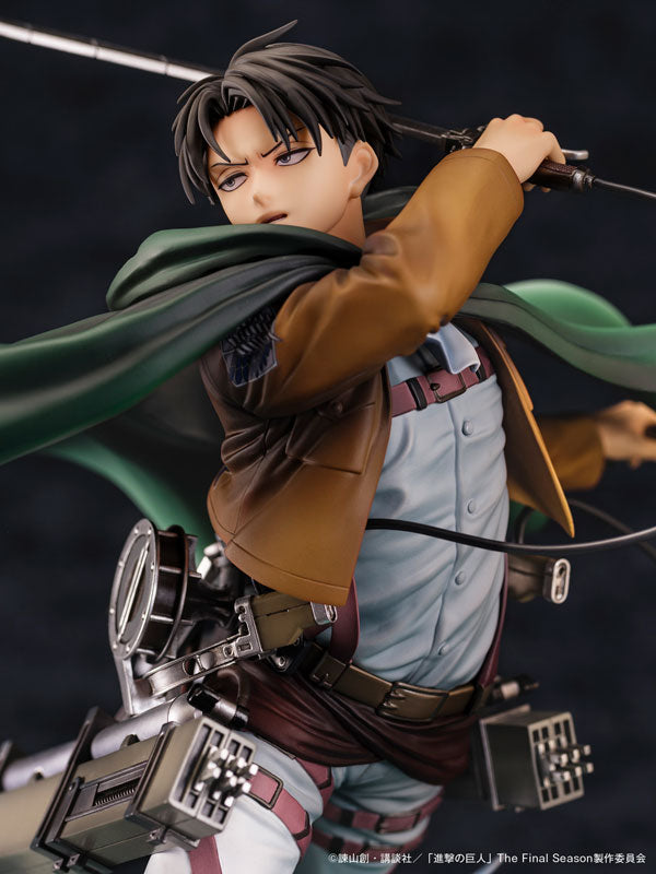 Attack on Titan Humanity's Strongest Soldier Levi 1/6 Complete Figure | animota