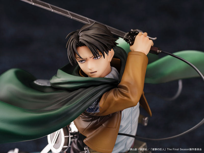 Attack on Titan Humanity's Strongest Soldier Levi 1/6 Complete Figure | animota