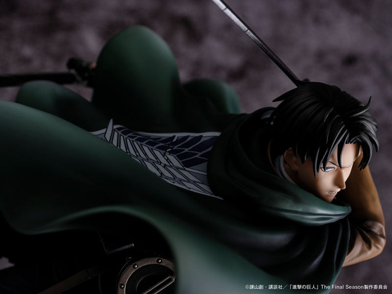 Attack on Titan Humanity's Strongest Soldier Levi 1/6 Complete Figure | animota