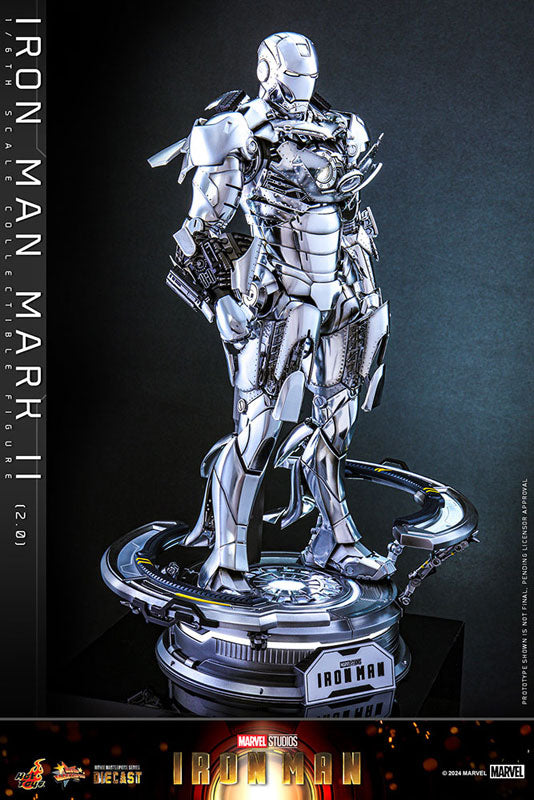Movie Masterpiece DIECAST "Iron Man" 1/6 Scale Figure Iron Man Mark. 2 (2.0 Version)