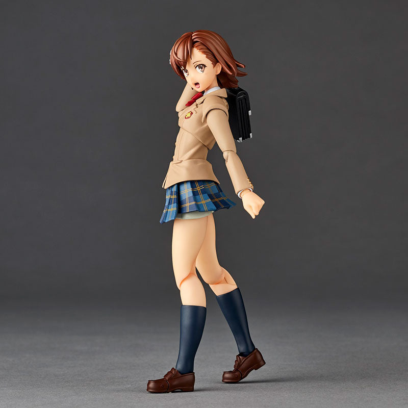 Revoltech Amazing Yamaguchi Toaru Kagaku no Railgun Mikoto Misaka Winter  Uniform Ver. | animota