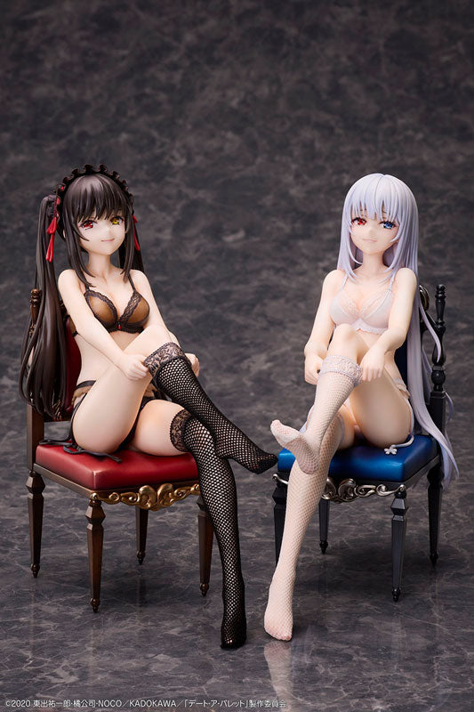 [Limited Sales] Date A Bullet Kurumi Tokisaki & White Queen 1/7 Complete Figure Set