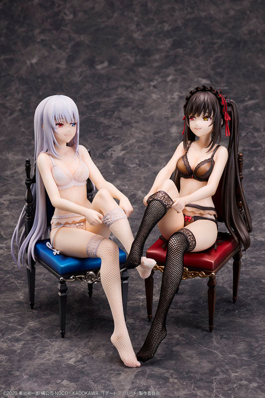 [Limited Sales] Date A Bullet Kurumi Tokisaki & White Queen 1/7 Complete Figure Set