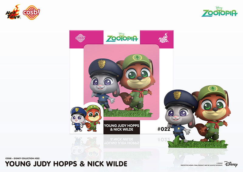 Cosbi Disney Collection #022 Judy Hopps & Nick Wilde (Young) "Movie / Zootopia"