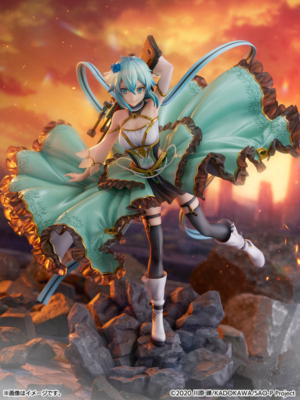 [Made-To-Order]Sword Art Online Sinon -Crystal Dress Ver.- 1/7 Scale Figure, Action & Toy Figures, animota