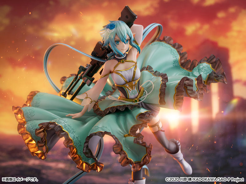 [Made-To-Order]Sword Art Online Sinon -Crystal Dress Ver.- 1/7 Scale Figure, Action & Toy Figures, animota