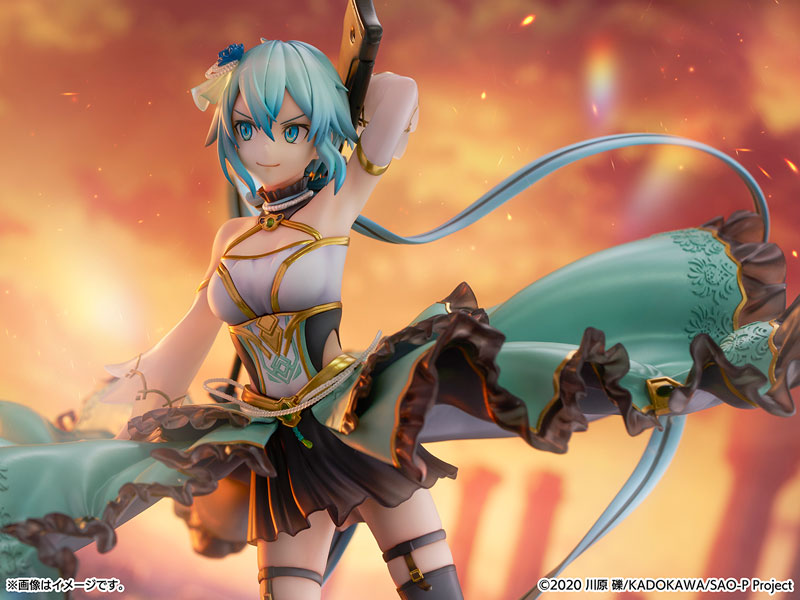 Sword Art Online Sinon -Crystal Dress Ver.- 1/7 Scale Figure | animota