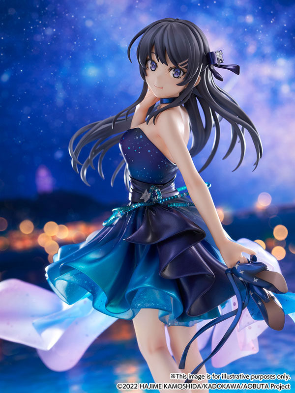 [Made-To-Order]Rascal Does Not Dream series Mai Sakurajima - Starry night sky ver.-1/7 Scale Figure, Action & Toy Figures, animota