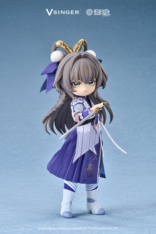 [Limited Sales] Vsinger Luo Tianyi Qiu Meng Tian Yin Ver. 1/12 Chibi Action Doll, Action & Toy Figures, animota