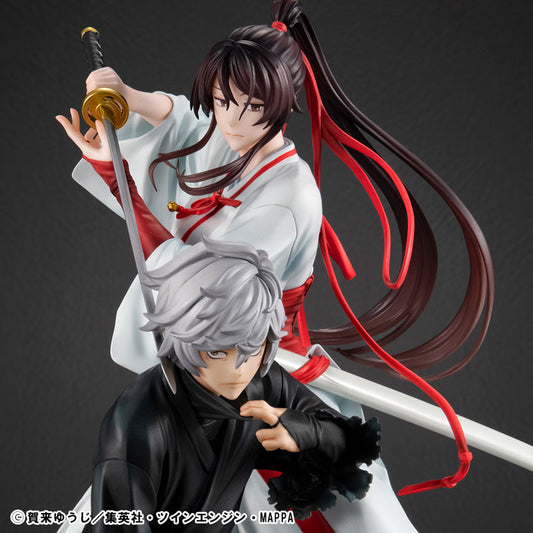 [Limited Sales] Lucrea Hell's Paradise: Jigokuraku Gabimaru & Yamada Asaemon Sagiri Complete Figure, Action & Toy Figures, animota