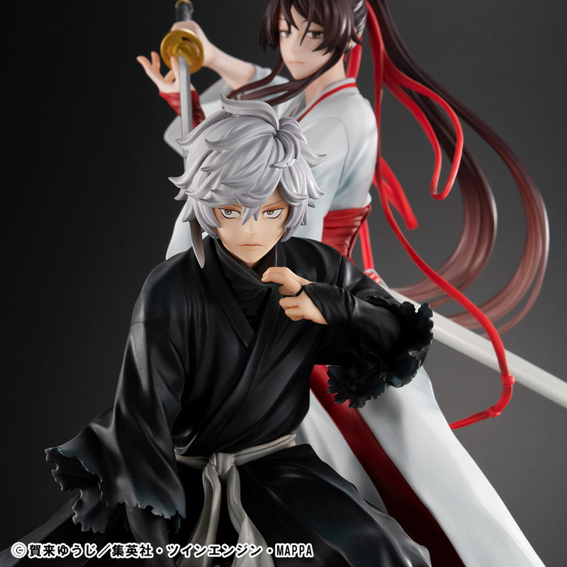 [Limited Sales] Lucrea Hell's Paradise: Jigokuraku Gabimaru & Yamada Asaemon Sagiri Complete Figure, Action & Toy Figures, animota