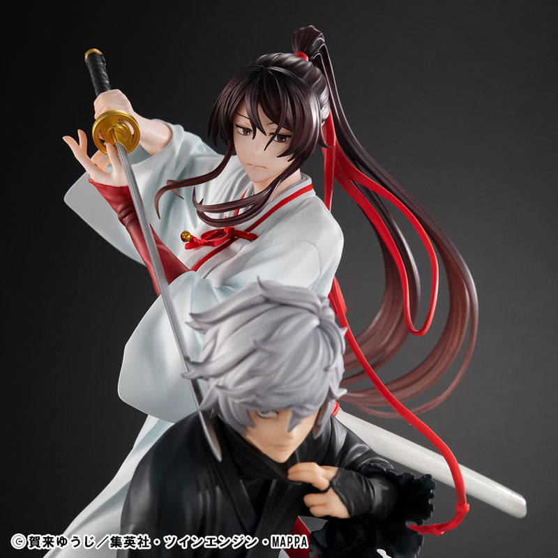 [Limited Sales] Lucrea Hell's Paradise: Jigokuraku Gabimaru & Yamada Asaemon Sagiri Complete Figure