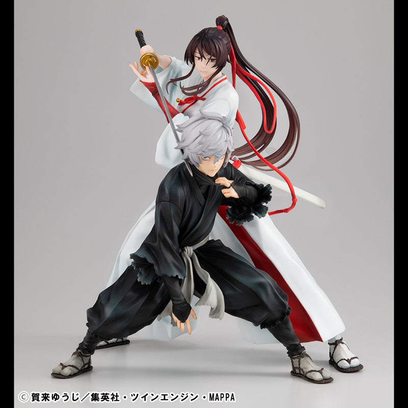 [Limited Sales] Lucrea Hell's Paradise: Jigokuraku Gabimaru & Yamada Asaemon Sagiri Complete Figure