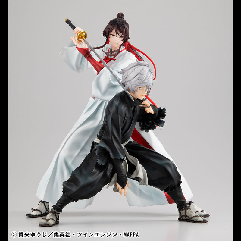 [Limited Sales] Lucrea Hell's Paradise: Jigokuraku Gabimaru & Yamada Asaemon Sagiri Complete Figure, Action & Toy Figures, animota