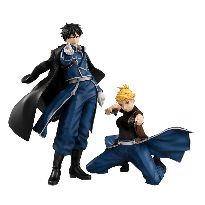 [Limited Sales] Precious G.E.M. Fullmetal Alchemist FULLMETAL ALCHEMIST Roy Mustang & Riza Hawkeye Set, Action & Toy Figures, animota