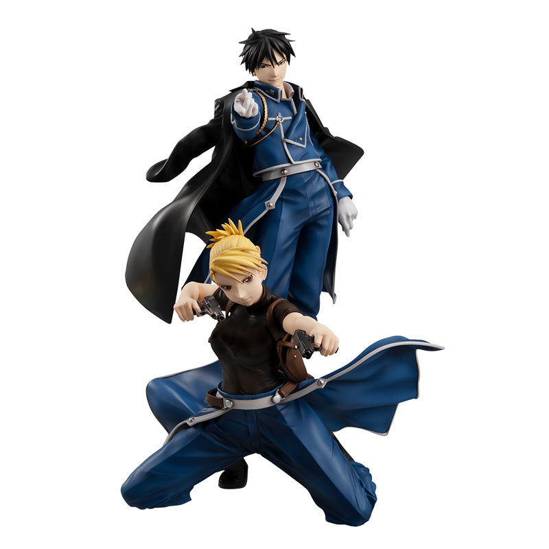 [Limited Sales] Precious G.E.M. Fullmetal Alchemist FULLMETAL ALCHEMIST Roy Mustang & Riza Hawkeye Set, Action & Toy Figures, animota