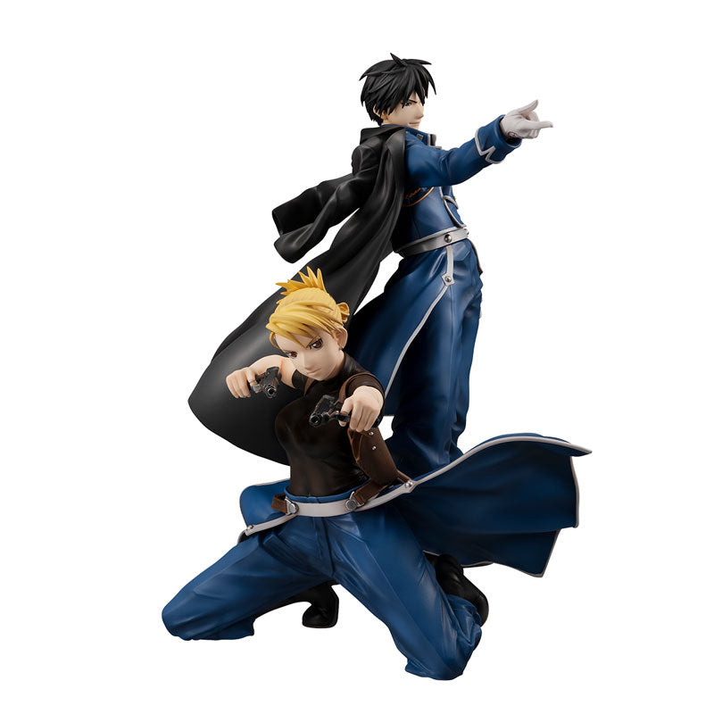 [Limited Sales] Precious G.E.M. Fullmetal Alchemist FULLMETAL ALCHEMIST Roy Mustang & Riza Hawkeye Set, Action & Toy Figures, animota