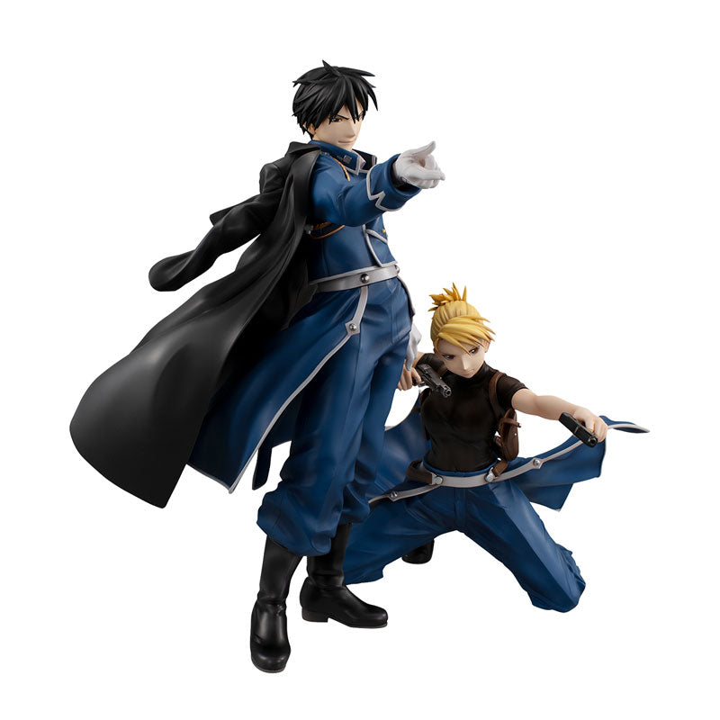 [Limited Sales] Precious G.E.M. Fullmetal Alchemist FULLMETAL ALCHEMIST Roy Mustang & Riza Hawkeye Set, Action & Toy Figures, animota