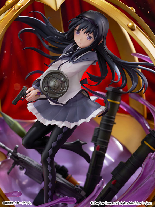 TV Anime "Puella Magi Madoka Magica" Homura Akemi 1/7 Complete Figure, Action & Toy Figures, animota