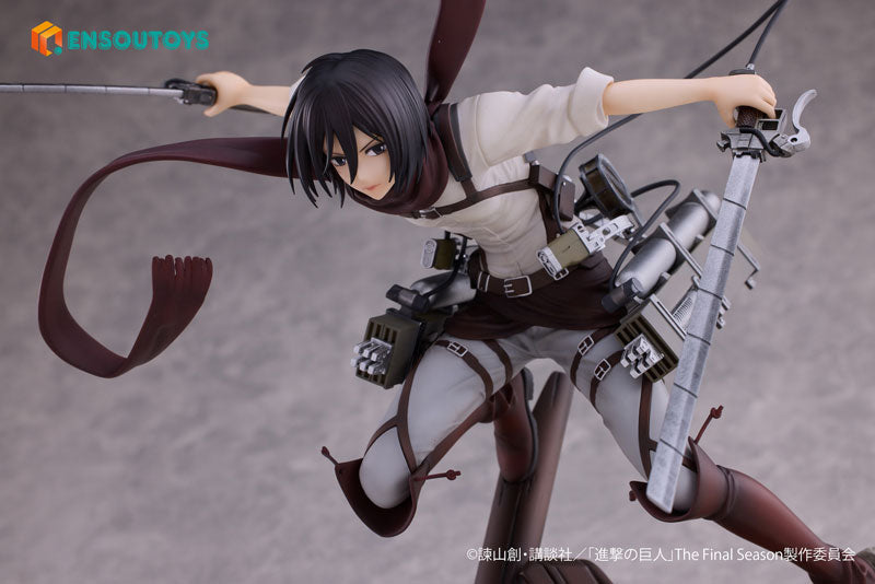 Attack on Titan Mikasa Ackerman 1/7 Complete Figure, Action & Toy Figures, animota