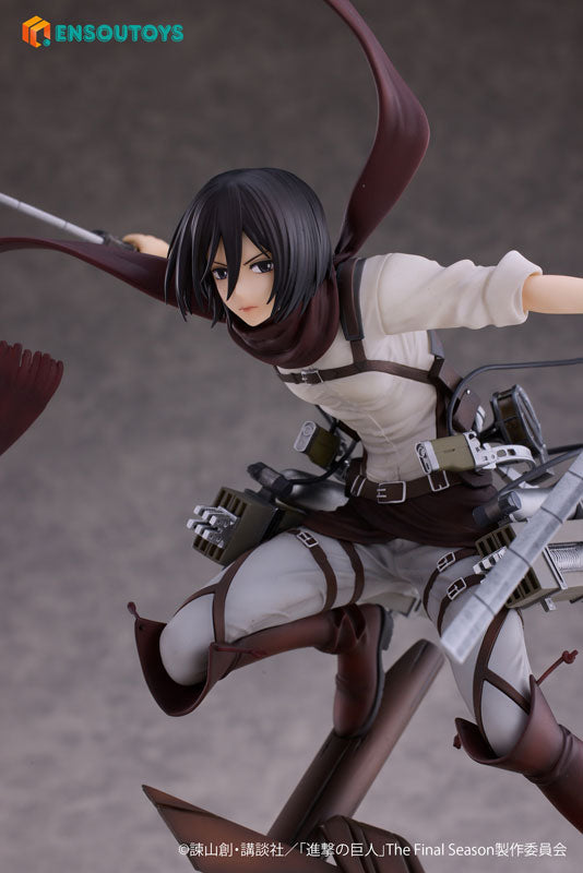 Attack on Titan Mikasa Ackerman 1/7 Complete Figure, Action & Toy Figures, animota