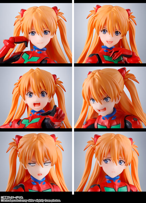 S.H.Figuarts Shikinami Asuka Langley - Evangelion Series, Action & Toy Figures, animota