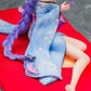 Neptunia x SENRAN KAGURA: Ninja Wars Purple Heart Kimono Ver. 1/7 Complete Figure