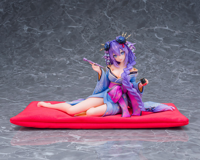 "Neptunia x SENRAN KAGURA: Ninja Wars" Purple Heart / Black Heart Kimono Ver. Dual Figure Set 1/7 Complete Figure