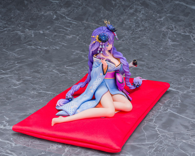"Neptunia x SENRAN KAGURA: Ninja Wars" Purple Heart / Black Heart Kimono Ver. Dual Figure Set 1/7 Complete Figure