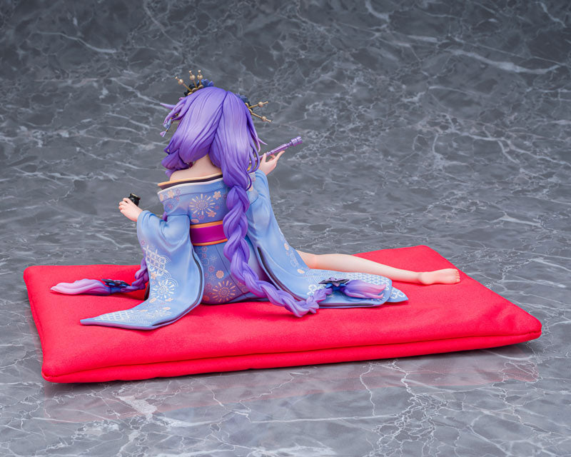 "Neptunia x SENRAN KAGURA: Ninja Wars" Purple Heart / Black Heart Kimono Ver. Dual Figure Set 1/7 Complete Figure