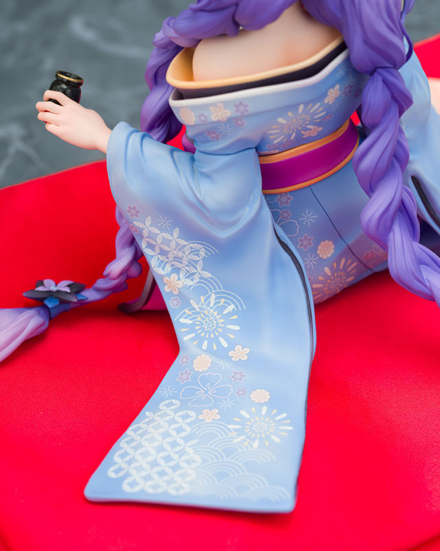 "Neptunia x SENRAN KAGURA: Ninja Wars" Purple Heart / Black Heart Kimono Ver. Dual Figure Set 1/7 Complete Figure