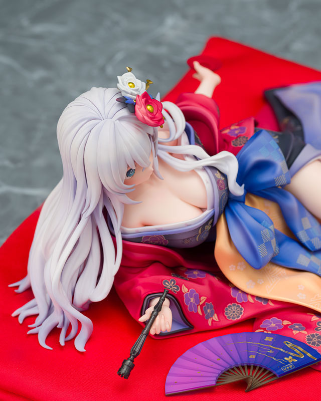 "Neptunia x SENRAN KAGURA: Ninja Wars" Purple Heart / Black Heart Kimono Ver. Dual Figure Set 1/7 Complete Figure