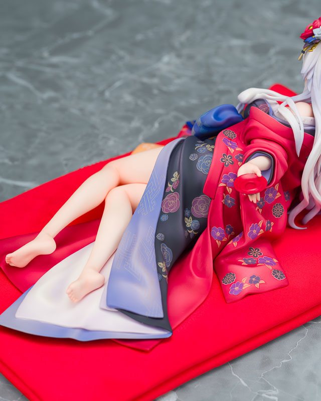 "Neptunia x SENRAN KAGURA: Ninja Wars" Purple Heart / Black Heart Kimono Ver. Dual Figure Set 1/7 Complete Figure